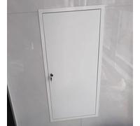 TYHAYJYK Key Opening Wall Access Panel Soundproof, 16x32 22x30 24x24 26x30 30x36 in Inspection Hatch, White HVAC/Cables/Wires/Pipe Revision Door(40x75cm(15.7x29.5in))