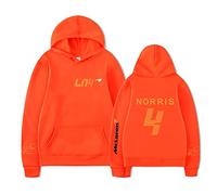 TYI Unisex Lando-Norris Hoodie Sweatshirt Harajuku Cartoon Hip Hop Fashion Clothing F1 Racing Fans Men/Women Hoodie (S-3XL) (3,M)