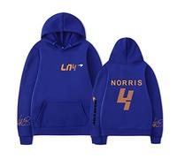 TYI Unisex Lando-Norris Hoodie Sweatshirt Harajuku Cartoon Hip Hop Fashion Clothing F1 Racing Fans Men/Women Hoodie (S-3XL) (13,S)