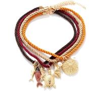 TYIM7 Bohemian Conch Pendant Set Multi Layer Rope Style Marine Animal Necklace .AT7