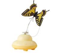 Tyinerc Cat Butterfly Toy, Electric Interactive Cat Toy with Motion Sensor, Pet Supplies for Movement, Climbing, Scratching, Mental Stimulation at Home, On the Go Game