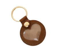 Tyinerc Cat Hair Storage Key Ring Dog Memorial Key Ring Heart Pendant Keepsake Unisex for Backpack Handbag Bag Charm