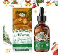 Tyinerc Christmas Oil | 120ml Aromatherapy - Christmas Candle Oil | For Holidays Winter Home Interior Bedroom Living Room Bathroom Meditation