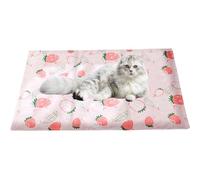 Tyinerc Cooling Mat for Cats - Portable Washable Pet Cooling Blanket | Comfortable Bedding Mattress for Relaxation and Sleep | Indoor Outdoor Use