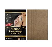 Tyinerc Cover Plasters, Pack of 10 Waterproof Bandages for Covering Scars - Body Cover Plasters - For Women Men Travel Work Swimming Sports Party