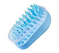 Tyinerc Dog Grooming Brush, Massage Brush for Grooming and Bath, Soft and Ergonomic Silicone Cleaner for Daily Care at Home | Use at Home on Travel or in