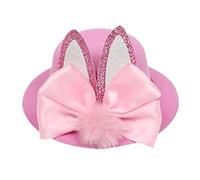 Tyinerc Easter hair bow clips, Easter bunny hair clip, hair accessories, decorative cylinder hair clips, comfortable Easter decoration for the Easter party of children and girls