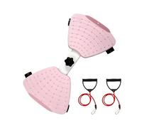 Tyinerc Fitness Turning Board Waist Turning Machine with Elastic Bands Non-Slip Equipment for Teens and Adults Muscle Building at Home Gym