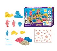 Tyinerc Sensory Sandbox | Mermaid Sandbox and Construction Kit - Beach Toy, for 3 to 5 Years Old Indoor Outdoor Kindergarten Beach Classroom Camping Nursery Garden