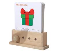 Tyinerc Shape Sorting Toy - Interactive Parent-Child | Shape Learning Cards for Matching And Sorting - For Kindergarten At Home And In The Room