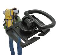 Tyinerc Water Bladder Hose Clip, 360 Degree Rotating Hydration System Clip, Multifunctional Clamp for Hiking, Cycling, Mountaineering, Fishing, Camping