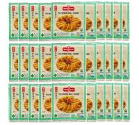 TYJ Spring Roll Pastry 40 Sheets at 8'' Inch Size 550G Frozen Spring Home Easy Cook Easy Wrap Pack of 30