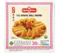 TYJ Spring Roll Pastry. 550g. 30 sheets. 10". For Spring Rolls, Gyoza, dumpling wrappers, skins, wontons