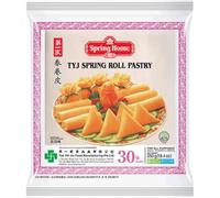 TYJ Spring Roll Pastry - Thin, Flexible, Fry-Ready Sheets | Ideal for Asian-Style Starters | 30 Sheets per Pack - Net Weight 550 g