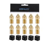 TYJAN3D Ender 3 V3 SE Nozzle Kit, 5Pcs Silicone Socks, 10Pcs 0.4mm Brass Nozzles