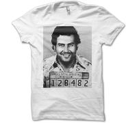 TYJFA Pablo Escobar Mugshot T-Shirt White