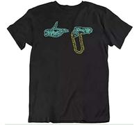 TYJFA Run The Jewels T-Shirt Graphic Top Printed Shirt Short-Sleeve Tee Mens Black
