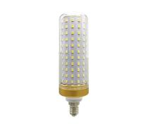 TYKGSQIP 1pc 110V 220V E14 E27 LED Pole Tube Bulb lamp Chandelier Crystal Bulb E14 12W White 6000k