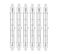 TYKGSQIP 5pcs 78mm Linear Halogen Lamp J78 220V/110V 100W 150W 200W 250W R7S Double Ended Filament Floodlight Quartz Tube 120W 78MM-230V