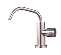 TYKHGFS 3 Way Kitchen Faucet with Drinking Water Filter Brushed Rose Gold Sink Mixer Dual Handle Kitchen Tap Stylish 3 Way Faucet for Home and Commercial Use