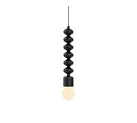 TYKHGFS Chandeliers, Height Adjustable Modern Bedside Light, Single Head with E27 Base, Ideal for Diniroom, Bar, and Hallway/Black Warm Light/a