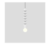 TYKHGFS Chandeliers, Height Adjustable Modern Bedside Light, Single Head with E27 Base, Ideal for Diniroom, Bar, and Hallway/Whitewarm Light/a