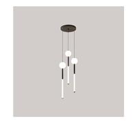 TYKHGFS Chandeliers, Height Adjustable Modern Led Bedroom Bedside Lighti, Given The Lines Light, Suitable for Diniroom, Kitchen, and Bar Hangifixture/Large/a