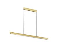 TYKHGFS Chandeliers, Led Linear Light - Modern Brushed Aluminum Hangingp,Malist for Kitchen Island, Dini& Liviroom - Sl djustable Lighting/D/a