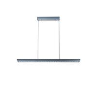 TYKHGFS Chandeliers, Led Linear Light - Modern Brushed Aluminum Hangingp,Malist for Kitchen Island, Dini& Liviroom - Sl djustable Lighting/Gray/a