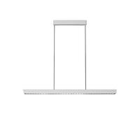 TYKHGFS Chandeliers, Led Linear Light - Modern Brushed Aluminum Hangingp,Malist for Kitchen Island, Dini& Liviroom - Sl djustable Lighting/White/a