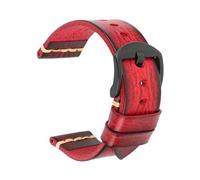 TYKHGFS Handmade Cow Leather Watch Strap 7 Colors Available Vintage Watch Band 20mm 22mm 24mm Fit For Panerai Citizen Casio SEIKO