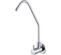 TYKHGFS Kitchen Water Filter Faucets Wall Mount Filter Water Faucet Single Lever Brass Modern Kitchen Faucet-Chrome C