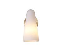 TYKHGFS Modern Minimalist Wall Lamp, Light Wall Lamp, G9, Self-Contained Light Source, Powder Room, Bedroom, Living Room, Corridor, Villa, Terrace, Garden Balcony./Brass/White Light/Brass/Trichromatic