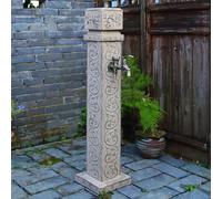 TYKHGFS ZR98US Freestanding Garden Water Column, Floor Mounted Faucet for Outdoor Use, Vertical Fountain and Irrigation Column, Antifreeze Cracking