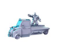 TYL | Anime 13 | Gray Unpainted Miniature Fantasy Miniatures for War Gaming, RPG 32mm - Scale Figures, Detailed Tabletop Boardgame Accessories, Realistic 3D Miniature (Shinra Hauler)