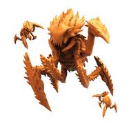 TYL | Arachminid Warriors | Gray Unpainted Miniature Fantasy Miniatures for War Gaming, RPG 32mm - Scale Figures, Detailed Tabletop Boardgame Accessories, Realistic 3D Miniature (D)