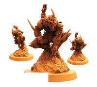 TYL | Bio Boosted Techno Apex Hunter | Gray Unpainted Miniature Fantasy Miniatures for War Gaming, RPG 40mm - Scale Figures, Detailed Tabletop Boardgame Accessories, Realistic 3D Miniature (E)