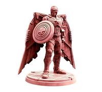 TYL | CAPTAIN HAWKEYE 1 |- Gray Unpainted Miniature Fantasy Miniatures for War Gaming, RPG Heroic - Scale Figures, Detailed Tabletop Boardgame Accessories, Realistic 3D Miniature (40mm)