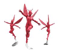 TYL | CLASSIC BUG GIRL|- Gray Unpainted Miniature Fantasy Miniatures for War Gaming, RPG Heroic - Scale Figures, Detailed Tabletop Boardgame Accessories, Realistic 3D Miniature (40mm)