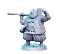 TYL | Dragon Quest 2 | Gray Unpainted Miniature Fantasy Miniatures for War Gaming, RPG 32mm - Scale Figures, Detailed Tabletop Boardgame Accessories, Realistic 3D Miniature (DQ Yangus)
