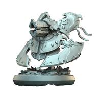 TYL | Grimdark Techno Minis 1 | Gray Unpainted Realistic 3D Miniature Fantasy Miniatures for War Gaming, RPG 32mm - Scale Figures, Detailed Tabletop Boardgame Accessories (Highblood Artillery)