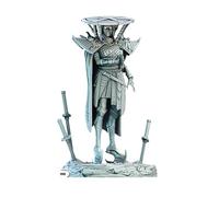 TYL | Grimdark Techno Minis 2 | Gray Unpainted Miniature Fantasy Miniatures for War Gaming, RPG 32mm - Scale Figures, Detailed Tabletop Boardgame Accessories, Realistic 3D Miniature (E) (Kaela)