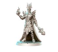 TYL Lord of the Shadows Gray Unpainted Miniature Fantasy Miniatures for War Gaming, RPG 28mm - Scale Figures, Detailed Tabletop Boardgame Accessories, Realistic 3D Miniature (32mm)