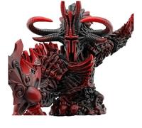 TYL MINIATURE FORGE | DEATH KNIGHT | World of Warcraft - Gray Unpainted 32mm Fantasy Miniature Figure