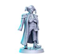 TYL | One Piece 1 | Gray Unpainted Miniature Fantasy Miniatures for War Gaming, RPG 32mm - Scale Figures, Detailed Tabletop Boardgame Accessories, Realistic 3D Miniature (Buggy)