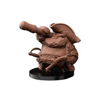 TYL | Owl Pirate 1B |- Gray Unpainted Miniature Fantasy Miniatures for War Gaming, RPG 28mm - Scale Figures, Detailed Tabletop Boardgame Accessories, Realistic 3D Miniature (32mm)