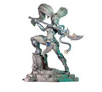 TYL | Sister Of The Black Moon | Gray Unpainted Miniature Fantasy Miniatures for War Gaming, RPG 32mm - Scale Figures, Detailed Tabletop Boardgame Accessories, Realistic 3D Miniature (B)