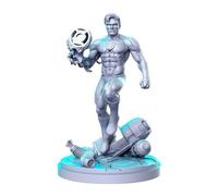 TYL | SUPER HEROES 2| Gray Unpainted Miniature Fantasy Miniatures for War Gaming, RPG 32mm - Scale Figures, Detailed Tabletop Boardgame Accessories, Realistic 3D Miniature (Hal Jordan)