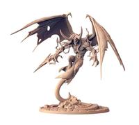 TYL | Tabletop Miniatures 10 | Gray Unpainted Miniature Fantasy Miniatures for War Gaming, RPG 32mm - Scale Figures, Detailed Tabletop Boardgame Accessories, Realistic 3D Miniature (D)