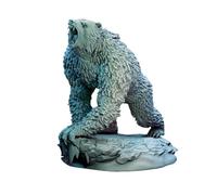 TYL Unique 3D Bear Vanguard Fantasy Unpainted Miniature for War Gaming | RPG Scale Figures, Detailed Tabletop Board game Accessories | Realistic Dnd Miniatures (32mm)